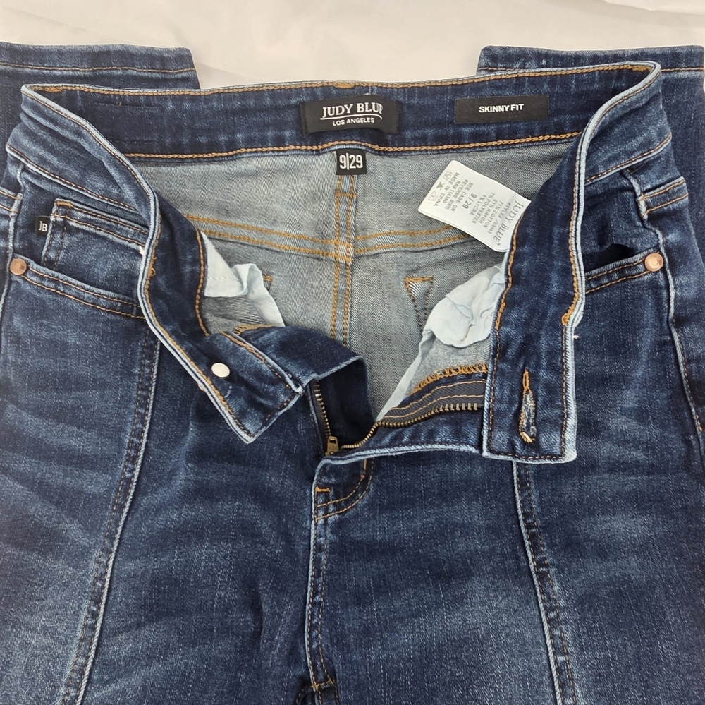 Judy Blue Women’s Size 9/29 Skinny Fit Stretch Jeans Blue Denim
